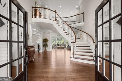 Discover unparalleled luxury in the ESTATE SECTION of Laurel on Laurel Springs Golf Club in Georgia - for sale on GolfHomes.com, golf home, golf lot