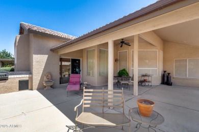 Discover the perfect retirement retreat in this 2 bed / 2 bath on Tuscany Falls At Pebble Creek in Arizona - for sale on GolfHomes.com, golf home, golf lot