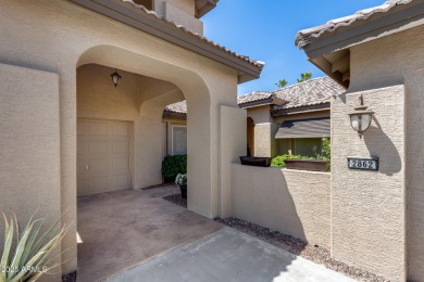 Discover the perfect retirement retreat in this 2 bed / 2 bath on Tuscany Falls At Pebble Creek in Arizona - for sale on GolfHomes.com, golf home, golf lot
