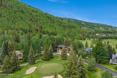 Nestled alongside the picturesque 4th green of the renowned Vail on Vail Golf Club in Colorado - for sale on GolfHomes.com, golf home, golf lot