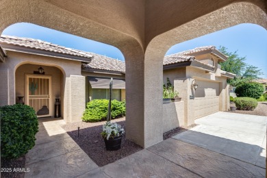 Discover the perfect retirement retreat in this 2 bed / 2 bath on Tuscany Falls At Pebble Creek in Arizona - for sale on GolfHomes.com, golf home, golf lot