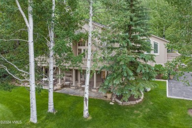 Nestled alongside the picturesque 4th green of the renowned Vail on Vail Golf Club in Colorado - for sale on GolfHomes.com, golf home, golf lot