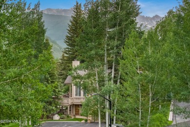 Nestled alongside the picturesque 4th green of the renowned Vail on Vail Golf Club in Colorado - for sale on GolfHomes.com, golf home, golf lot