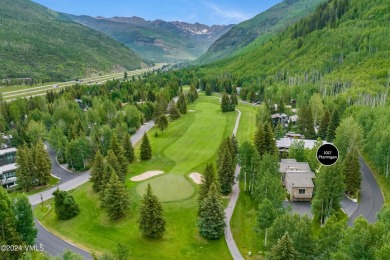 Nestled alongside the picturesque 4th green of the renowned Vail on Vail Golf Club in Colorado - for sale on GolfHomes.com, golf home, golf lot