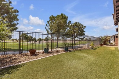 This charming one-story home sits on the golf course with views on Mountain Falls Golf Course in Nevada - for sale on GolfHomes.com, golf home, golf lot