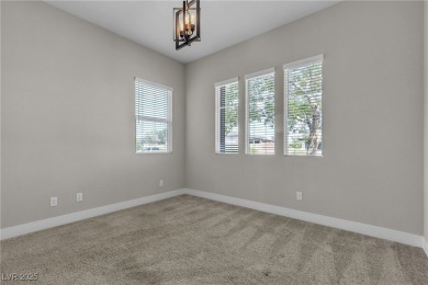 This charming one-story home sits on the golf course with views on Mountain Falls Golf Course in Nevada - for sale on GolfHomes.com, golf home, golf lot