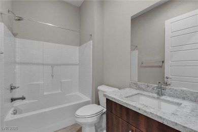 This charming one-story home sits on the golf course with views on Mountain Falls Golf Course in Nevada - for sale on GolfHomes.com, golf home, golf lot