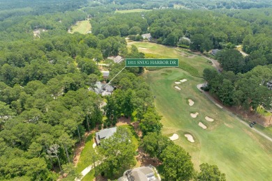 Classic golf course home with views of the #6 and #7 holes of on Reynolds Lake Oconee - The Landing in Georgia - for sale on GolfHomes.com, golf home, golf lot