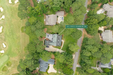 Classic golf course home with views of the #6 and #7 holes of on Reynolds Lake Oconee - The Landing in Georgia - for sale on GolfHomes.com, golf home, golf lot