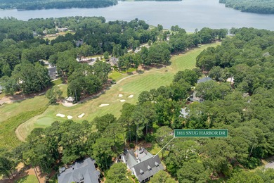 Classic golf course home with views of the #6 and #7 holes of on Reynolds Lake Oconee - The Landing in Georgia - for sale on GolfHomes.com, golf home, golf lot