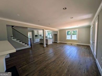 A golfer's paradise! This 4-bedroom, 3-bathroom home with 9' on Indian Creek Golf Club in Georgia - for sale on GolfHomes.com, golf home, golf lot