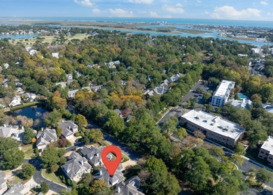Perfectly positioned near Landfall's Eastwood Road entrance on Country Club of Landfall in North Carolina - for sale on GolfHomes.com, golf home, golf lot