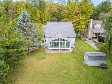Waterfront Retreat on Lake Lancer in Sugar Springs, Gladwin, MI on Lakeside Golf Course in Michigan - for sale on GolfHomes.com, golf home, golf lot