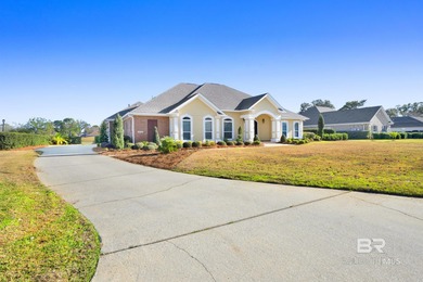 Elegant Mediterranean living awaits in this 4-bedroom, 3-bath on Craft Farms - Cypress Bend in Alabama - for sale on GolfHomes.com, golf home, golf lot