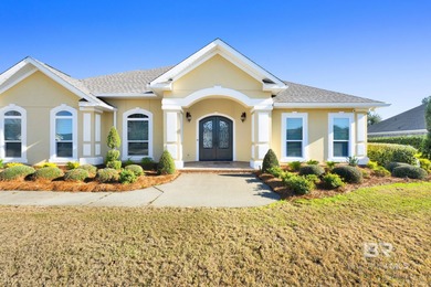 Elegant Mediterranean living awaits in this 4-bedroom, 3-bath on Craft Farms - Cypress Bend in Alabama - for sale on GolfHomes.com, golf home, golf lot