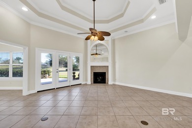 Elegant Mediterranean living awaits in this 4-bedroom, 3-bath on Craft Farms - Cypress Bend in Alabama - for sale on GolfHomes.com, golf home, golf lot