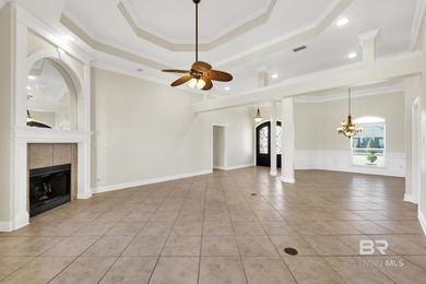 Elegant Mediterranean living awaits in this 4-bedroom, 3-bath on Craft Farms - Cypress Bend in Alabama - for sale on GolfHomes.com, golf home, golf lot