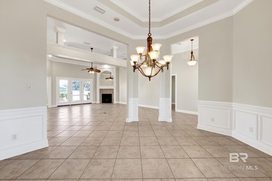 Elegant Mediterranean living awaits in this 4-bedroom, 3-bath on Craft Farms - Cypress Bend in Alabama - for sale on GolfHomes.com, golf home, golf lot