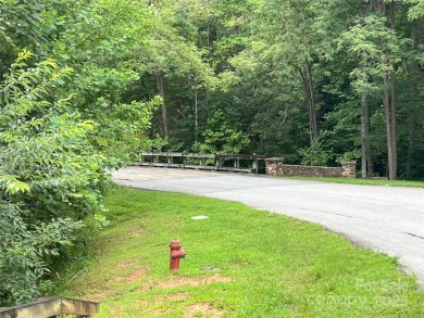 Private .97 acre lot with a stream in the highly desirable gated on Brights Creek Golf Course in North Carolina - for sale on GolfHomes.com, golf home, golf lot