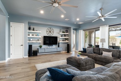 An extraordinary, Spanish-style quality constructed home located on Las Colinas Golf Club in Arizona - for sale on GolfHomes.com, golf home, golf lot