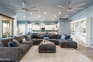 An extraordinary, Spanish-style quality constructed home located on Las Colinas Golf Club in Arizona - for sale on GolfHomes.com, golf home, golf lot