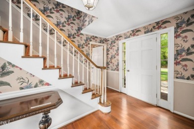 Traditional Brick Home with Golf Course Views in Siler City on Siler City Country Club in North Carolina - for sale on GolfHomes.com, golf home, golf lot