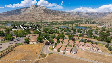 Enjoy golf course living in this charming 2-bed 2-bath home on on Battlement Mesa Golf Course in Colorado - for sale on GolfHomes.com, golf home, golf lot