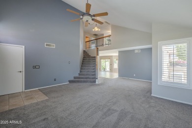 Incredible Ocotillo location! Step into soaring vaulted ceilings on Ocotillo Golf Resort  in Arizona - for sale on GolfHomes.com, golf home, golf lot