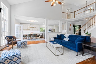 Gorgeous backyard with Saltwater POOL & Spa! Brick home on a on Tega Cay Golf Club in South Carolina - for sale on GolfHomes.com, golf home, golf lot