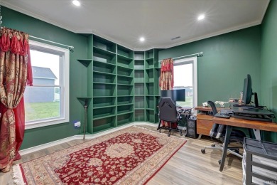 This like-new construction, 3 bedroom, 2 bathroom ranch is ready on Rolling Meadows Golf Course in Indiana - for sale on GolfHomes.com, golf home, golf lot