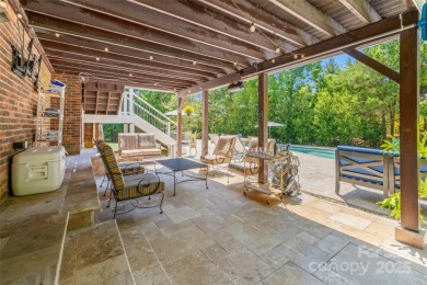 Gorgeous backyard with Saltwater POOL & Spa! Brick home on a on Tega Cay Golf Club in South Carolina - for sale on GolfHomes.com, golf home, golf lot
