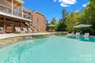 Gorgeous backyard with Saltwater POOL & Spa! Brick home on a on Tega Cay Golf Club in South Carolina - for sale on GolfHomes.com, golf home, golf lot