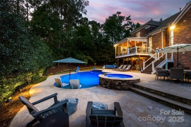 Gorgeous backyard with Saltwater POOL & Spa! Brick home on a on Tega Cay Golf Club in South Carolina - for sale on GolfHomes.com, golf home, golf lot