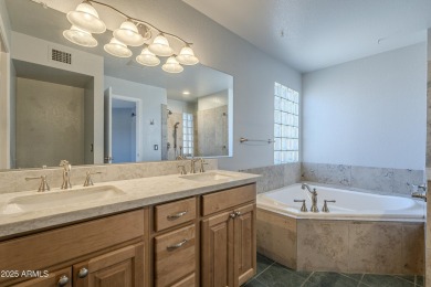 Incredible Ocotillo location! Step into soaring vaulted ceilings on Ocotillo Golf Resort  in Arizona - for sale on GolfHomes.com, golf home, golf lot
