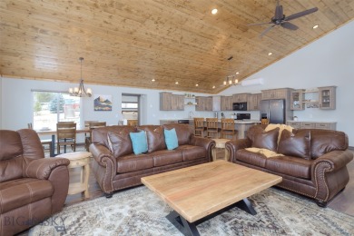 Enjoy four seasons of Big Sky in this quality-built contemporary on Big Sky of Montana Golf Course in Montana - for sale on GolfHomes.com, golf home, golf lot