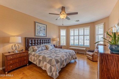 BEAUTIFUL TEE TO GREEN GOLF COURSE VIEW of TFE #4. Backyard has on Tuscany Falls At Pebble Creek in Arizona - for sale on GolfHomes.com, golf home, golf lot