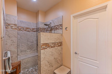 BEAUTIFUL TEE TO GREEN GOLF COURSE VIEW of TFE #4. Backyard has on Tuscany Falls At Pebble Creek in Arizona - for sale on GolfHomes.com, golf home, golf lot