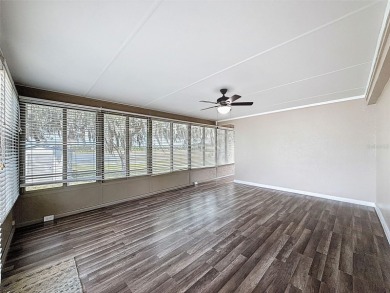 NO LOT RENT, it is a deeded lot, 2 bedrooms 1 Bath. A/C 2018 and on Glen Lakes Country Club in Florida - for sale on GolfHomes.com, golf home, golf lot