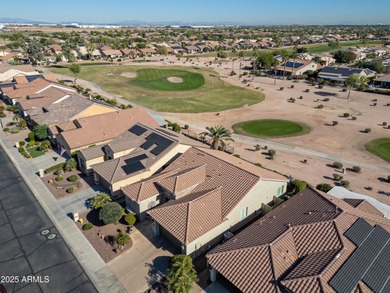 BEAUTIFUL TEE TO GREEN GOLF COURSE VIEW of TFE #4. Backyard has on Tuscany Falls At Pebble Creek in Arizona - for sale on GolfHomes.com, golf home, golf lot