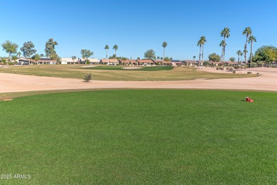 BEAUTIFUL TEE TO GREEN GOLF COURSE VIEW of TFE #4. Backyard has on Tuscany Falls At Pebble Creek in Arizona - for sale on GolfHomes.com, golf home, golf lot