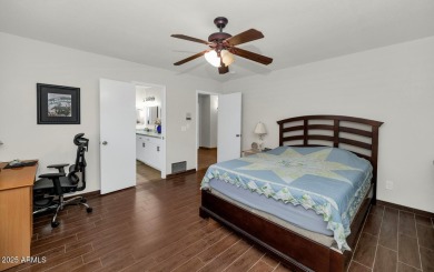 Discover this meticulously 4 bed, 3.5 bath custom home on a on Mesa Country Club in Arizona - for sale on GolfHomes.com, golf home, golf lot
