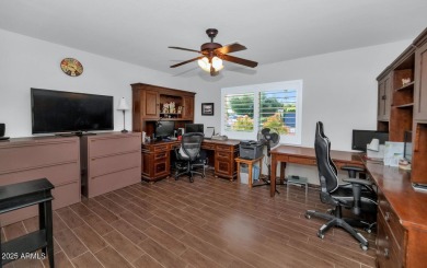 Discover this meticulously 4 bed, 3.5 bath custom home on a on Mesa Country Club in Arizona - for sale on GolfHomes.com, golf home, golf lot
