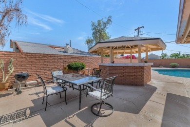 Discover this meticulously 4 bed, 3.5 bath custom home on a on Mesa Country Club in Arizona - for sale on GolfHomes.com, golf home, golf lot