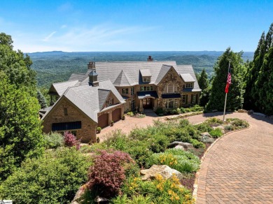 Your Mountain Estate awaits with unparalleled views of mountain on The Cliffs Valley Golf Course in South Carolina - for sale on GolfHomes.com, golf home, golf lot