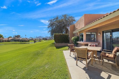 The charming courtyard gracefully lures you into this spacious on Oasis Country Club in California - for sale on GolfHomes.com, golf home, golf lot