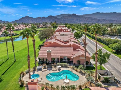 The charming courtyard gracefully lures you into this spacious on Oasis Country Club in California - for sale on GolfHomes.com, golf home, golf lot