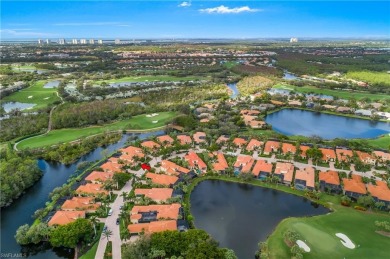 Lanai faces panoramic southwest lake and preserve views...serene on Shadow Wood Country Club in Florida - for sale on GolfHomes.com, golf home, golf lot