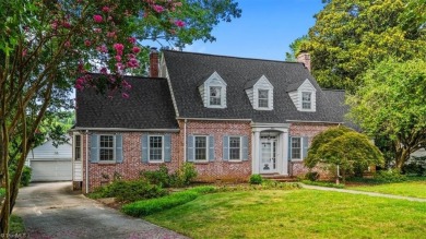 Timeless Cape Cod in heart of Old Irving Park -block from GCC on Greensboro Country Club in North Carolina - for sale on GolfHomes.com, golf home, golf lot