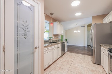 Located in Sunland Springs Village, this 3 bed, 2 bath home on Sunland Springs Golf Course  in Arizona - for sale on GolfHomes.com, golf home, golf lot