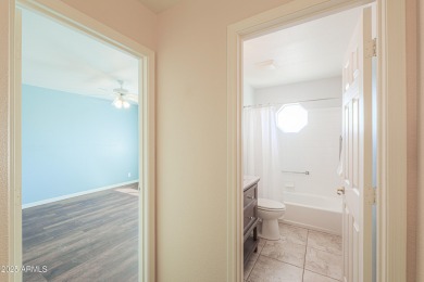 Located in Sunland Springs Village, this 3 bed, 2 bath home on Sunland Springs Golf Course  in Arizona - for sale on GolfHomes.com, golf home, golf lot